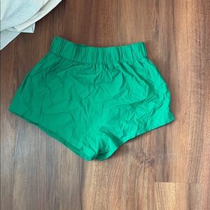 Daily Drills Green Women's Shorts